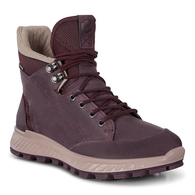 Kids Ecco Exostrike - Boots Purple - India IZMVHL672